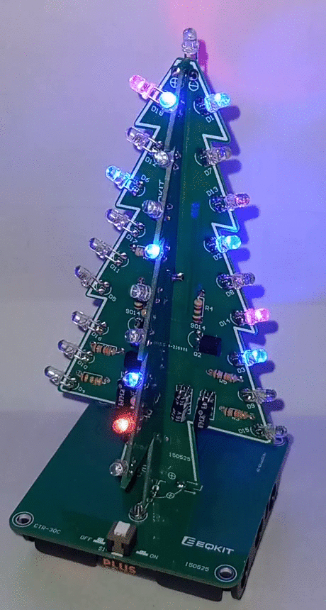Vorschaubild für Aufbau 3D-LED Weihnachtsbaum 2023