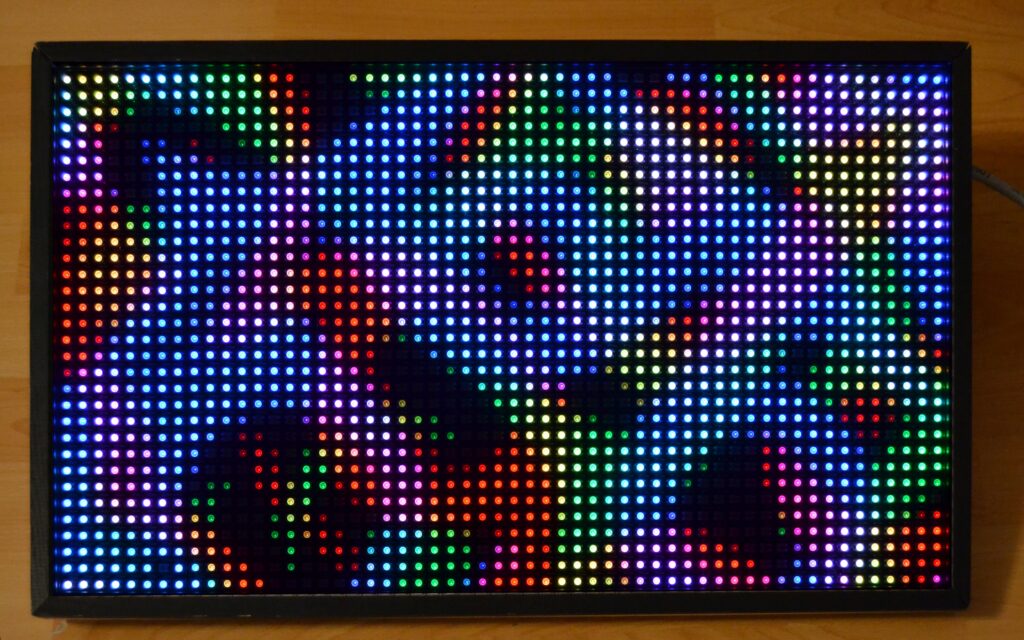 Vorschaubild für LED Matrix mit 32×56 LEDs