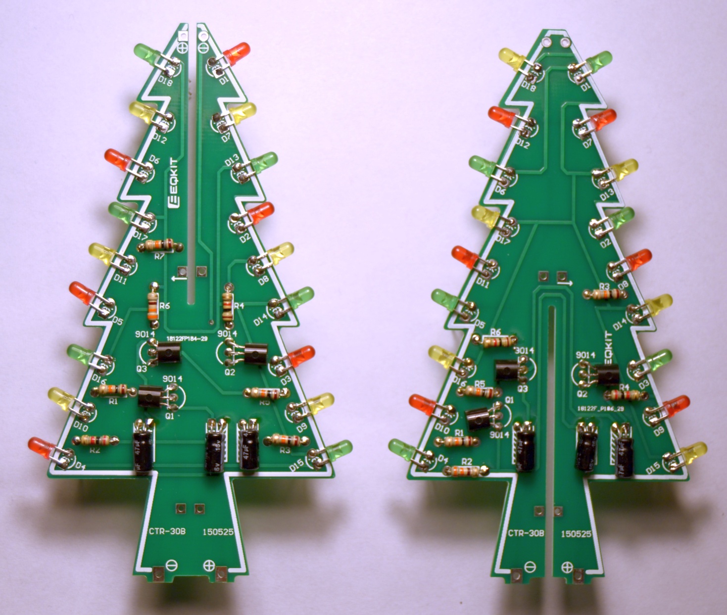 3D-LED Weihnachtsbaum – WAK-Lab